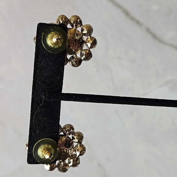 Elegant Black and Silver Rhinestone Teardrop Earrings - Picture 14 of 17